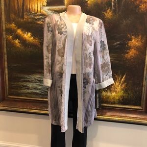 Elegant Floral Women's Cardigan